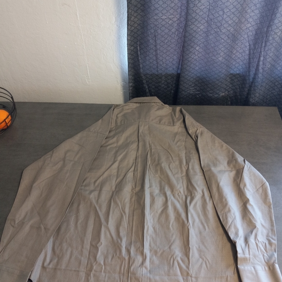 Van heusen Grey Longsleeve Button Up Mens Shirt Size XL - Picture 7 of 8